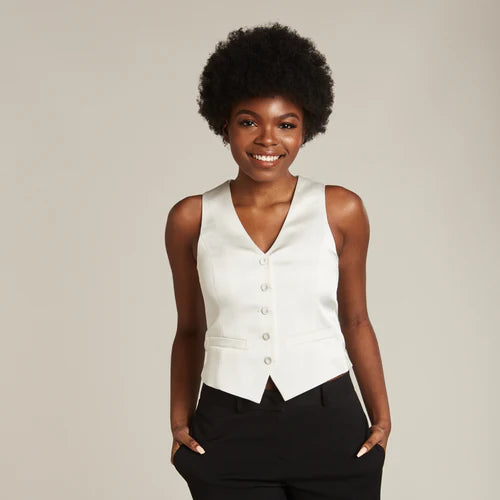 Black Tuxedo Vest