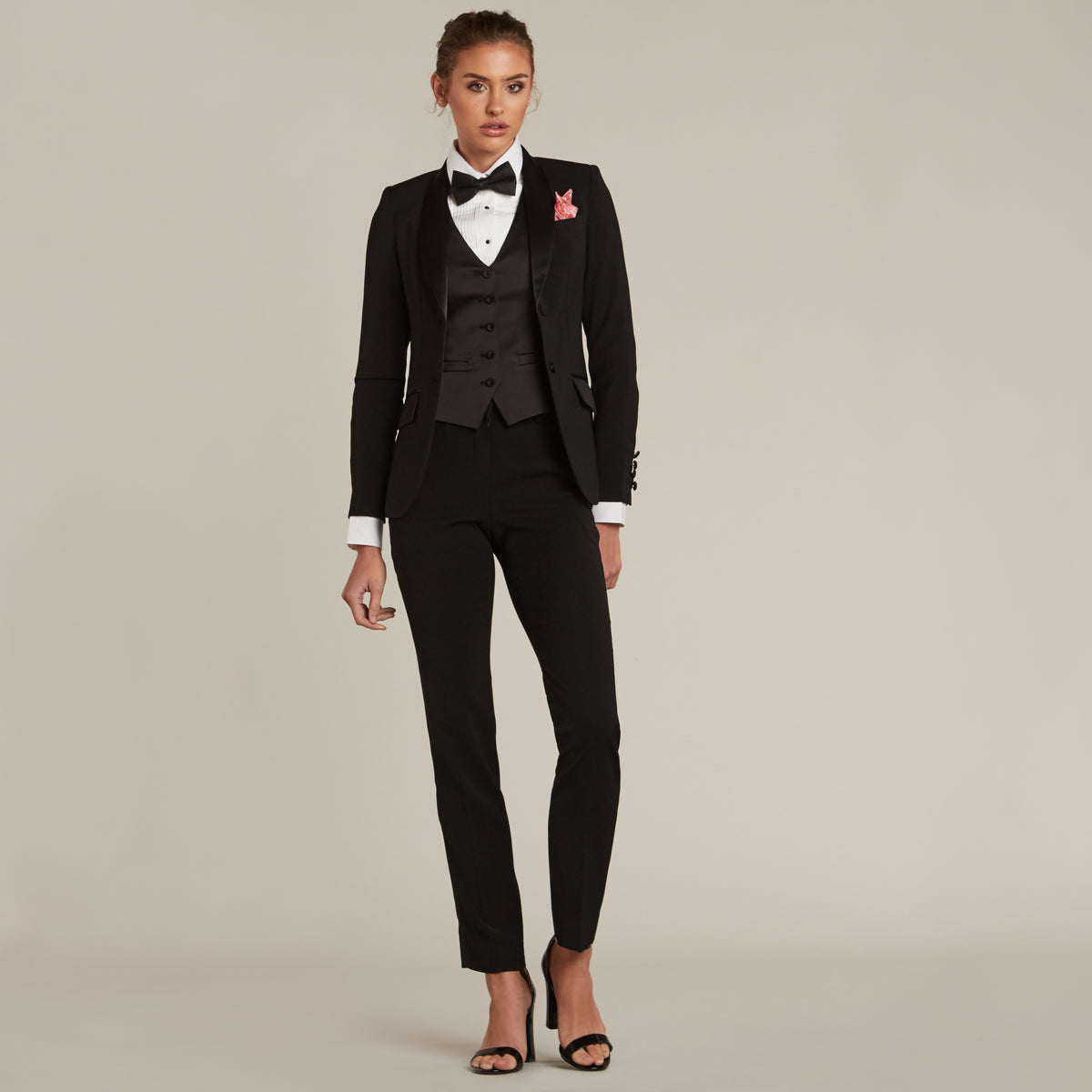 Black Shawl Collar Tuxedo Jacket