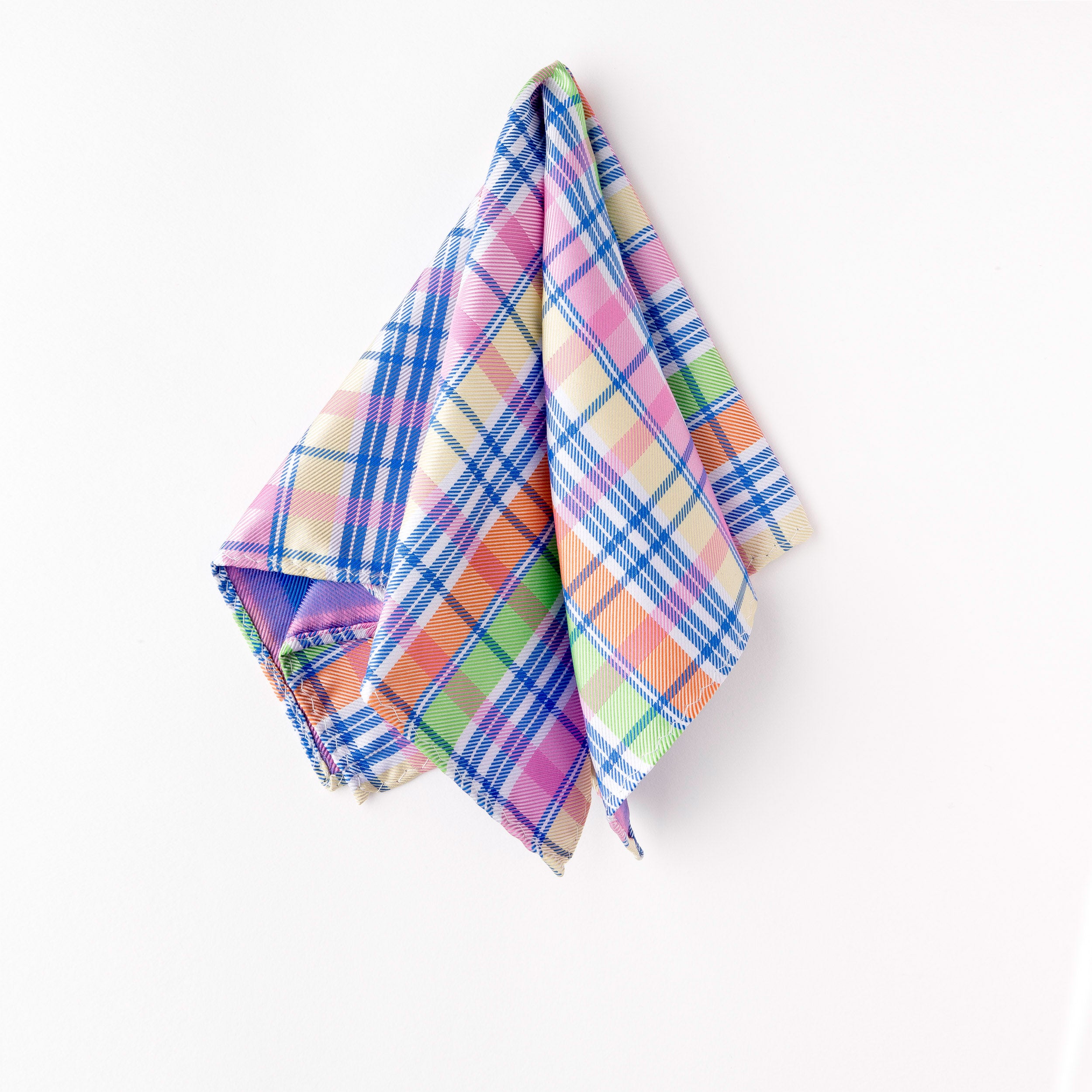 Plaid Pastel Pocket Square - Women’s Tuxedo Suits | girls prom tuxedo | gal tux | Wedding Party, Bridesmaids