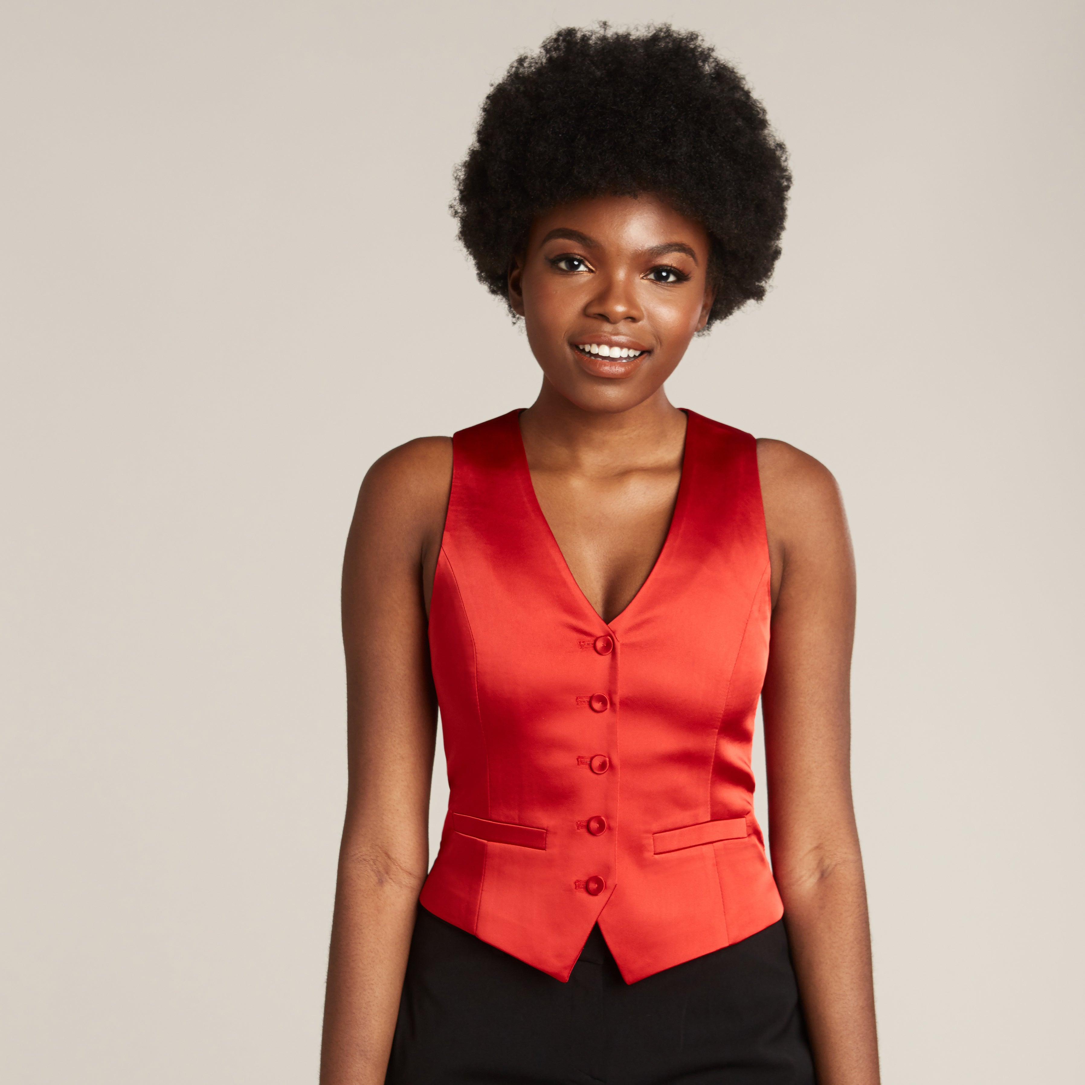 Red Tuxedo Vest - Women’s Tuxedo Suits | girls prom tuxedo | gal tux | Wedding Party, Bridesmaids
