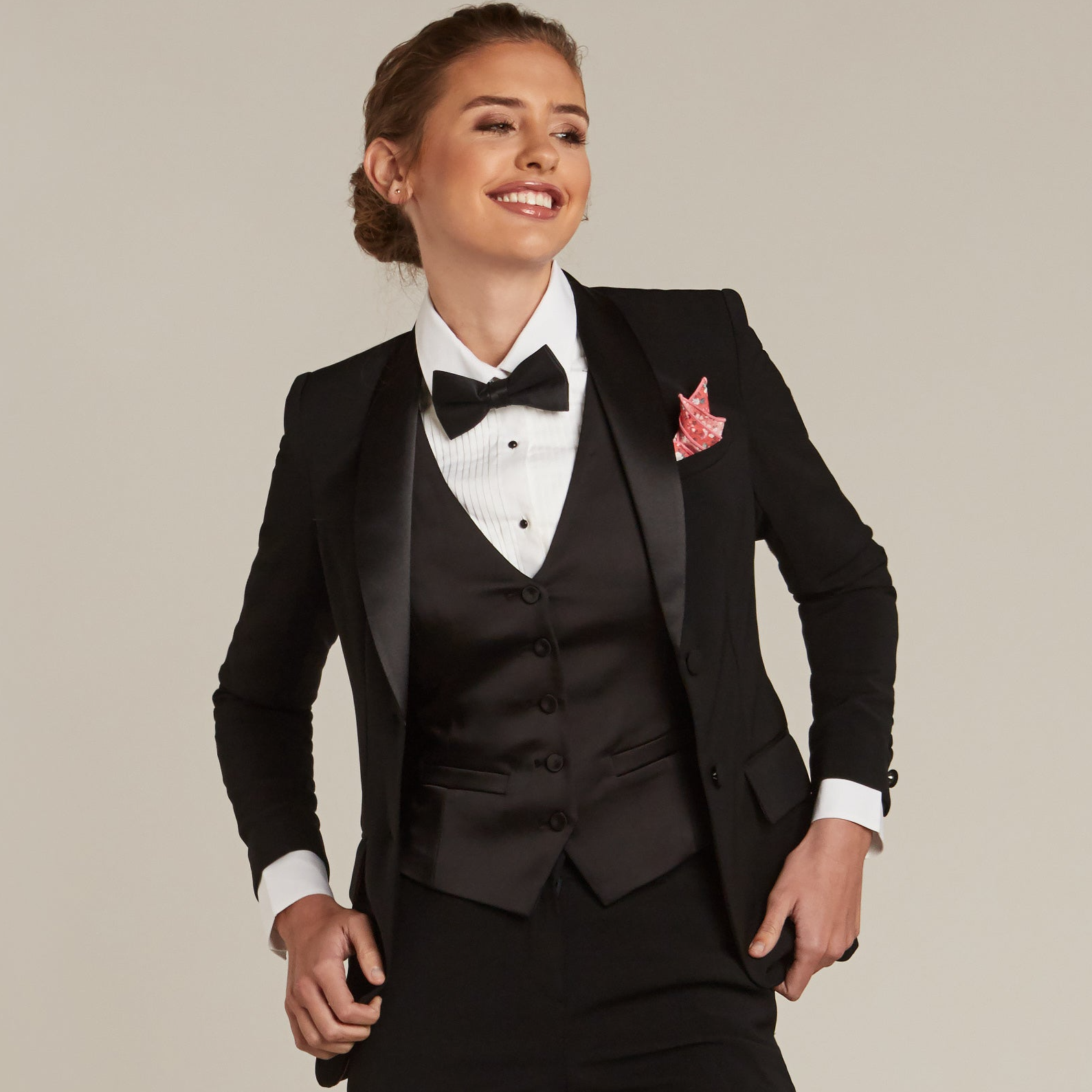 Women s Tuxedo Suits Black White Little Black Tux LITTLE BLACK TUX