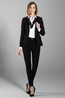 Black Shawl Collar Tuxedo Jacket - Women’s Tuxedo Suits | girls prom tuxedo | gal tux | Wedding Party, Bridesmaids