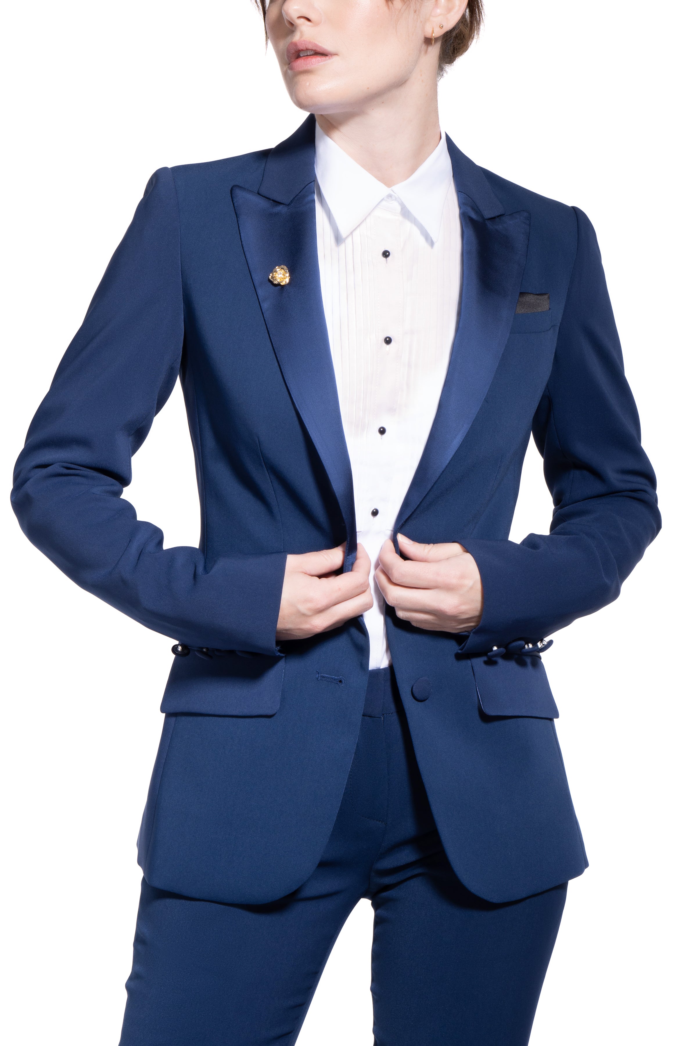 Royal Navy Peak Lapel Tuxedo Jacket