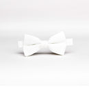 Light Ivory Micro/Poly Bow Tie - Women’s Tuxedo Suits | girls prom tuxedo | gal tux | Wedding Party, Bridesmaids