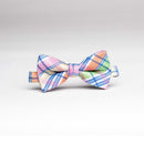 Plaid Pastel Micro/Poly Bow Tie - Women’s Tuxedo Suits | girls prom tuxedo | gal tux | Wedding Party, Bridesmaids