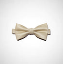 Champagne Poly/Satin Bow Tie - Women’s Tuxedo Suits | girls prom tuxedo | gal tux | Wedding Party, Bridesmaids