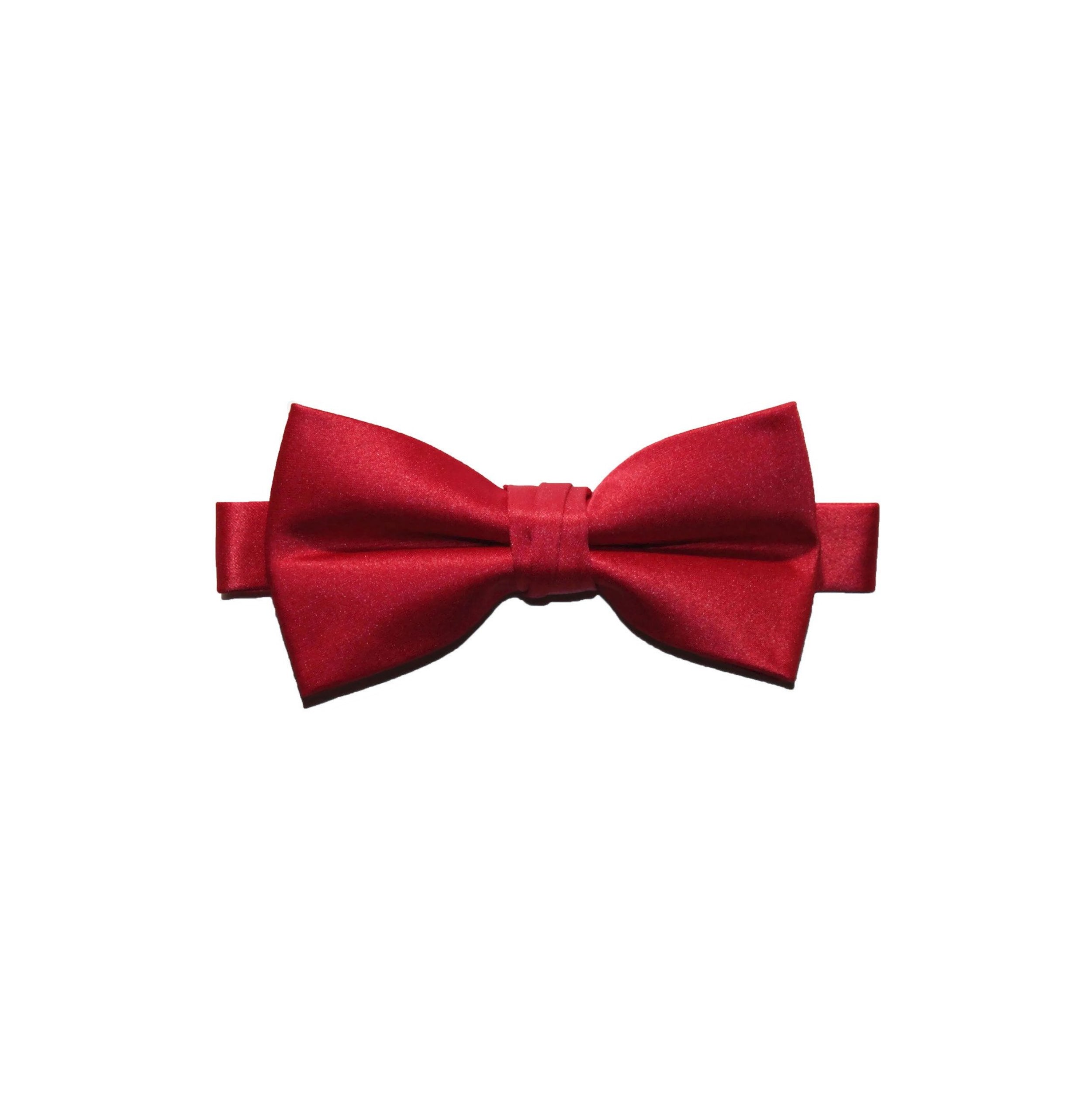 Crimson Poly/Satin Bow Tie - Women’s Tuxedo Suits | girls prom tuxedo | gal tux | Wedding Party, Bridesmaids