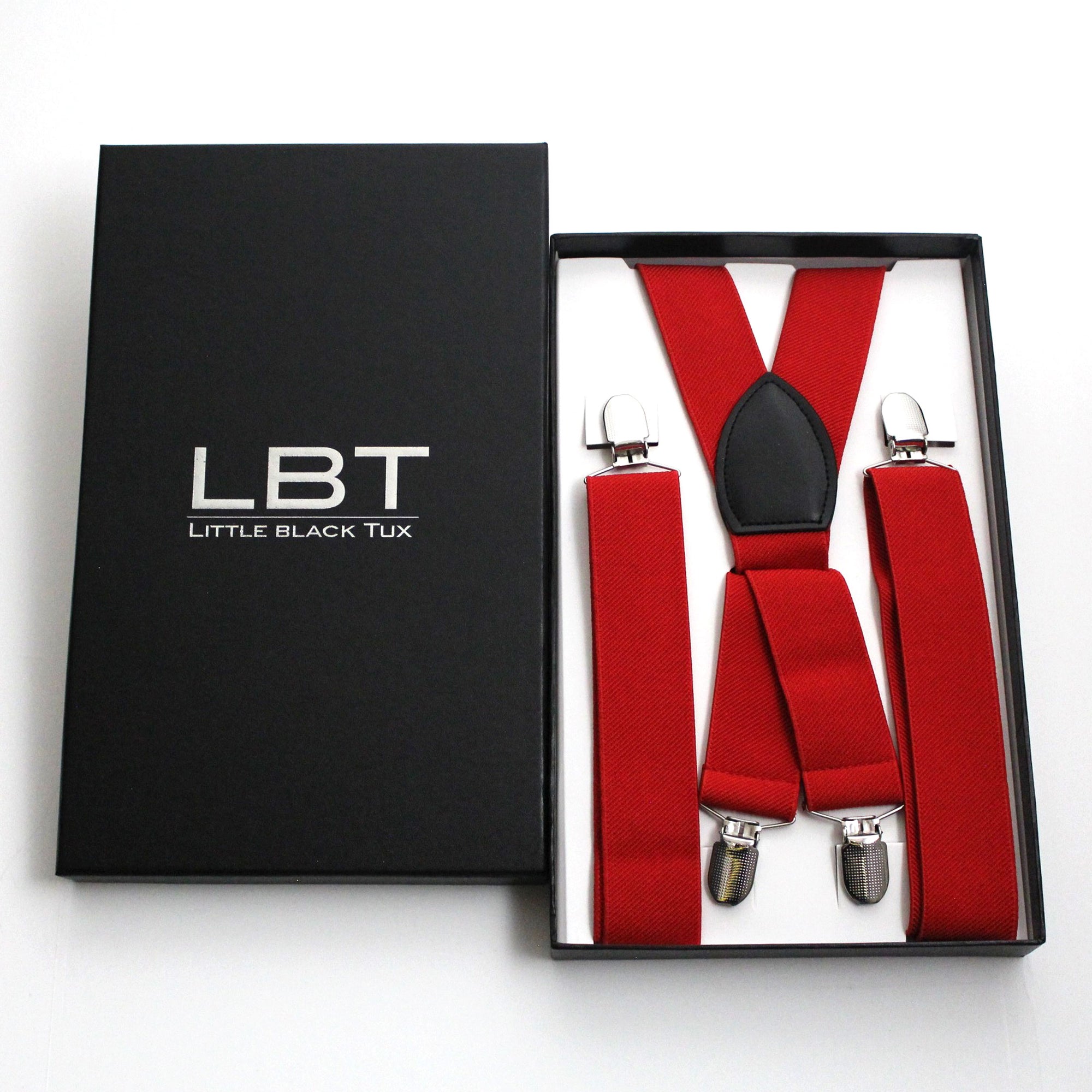 Red Suspenders for Women – LITTLE BLACK TUX