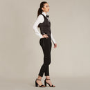 Black Ultra Slim Fit Tuxedo Pants - Women’s Tuxedo Suits | girls prom tuxedo | gal tux | Wedding Party, Bridesmaids
