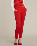 Red Ultra Slim Fit Tuxedo Pants - Women’s Tuxedo Suits | girls prom tuxedo | gal tux | Wedding Party, Bridesmaids