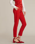 Red Ultra Slim Fit Tuxedo Pants - Women’s Tuxedo Suits | girls prom tuxedo | gal tux | Wedding Party, Bridesmaids