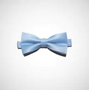 Sky Blue Poly/Satin Bow Tie - Women’s Tuxedo Suits | girls prom tuxedo | gal tux | Wedding Party, Bridesmaids