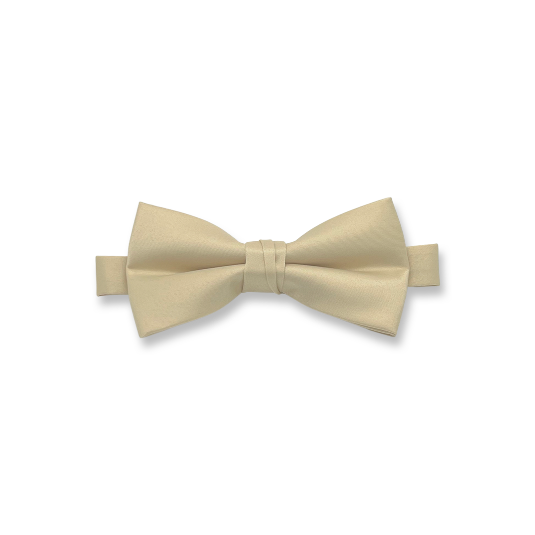Gold Poly/Satin Bow Tie
