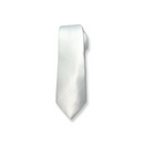White Satin Long Tie